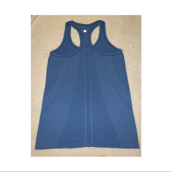 Lululemon Blue Swiftly Tech Raceback - Picture 2 of 8